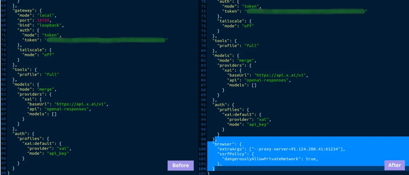 OpenClaw configuration file