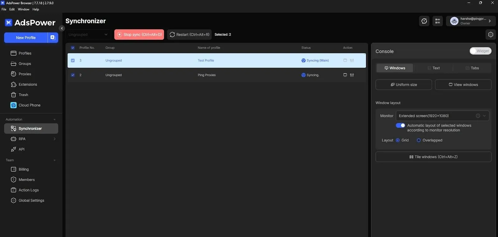 Synchronizer on AdsPower.webp