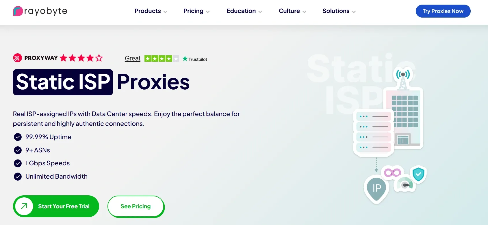 Rayobyte static ISP proxies.webp