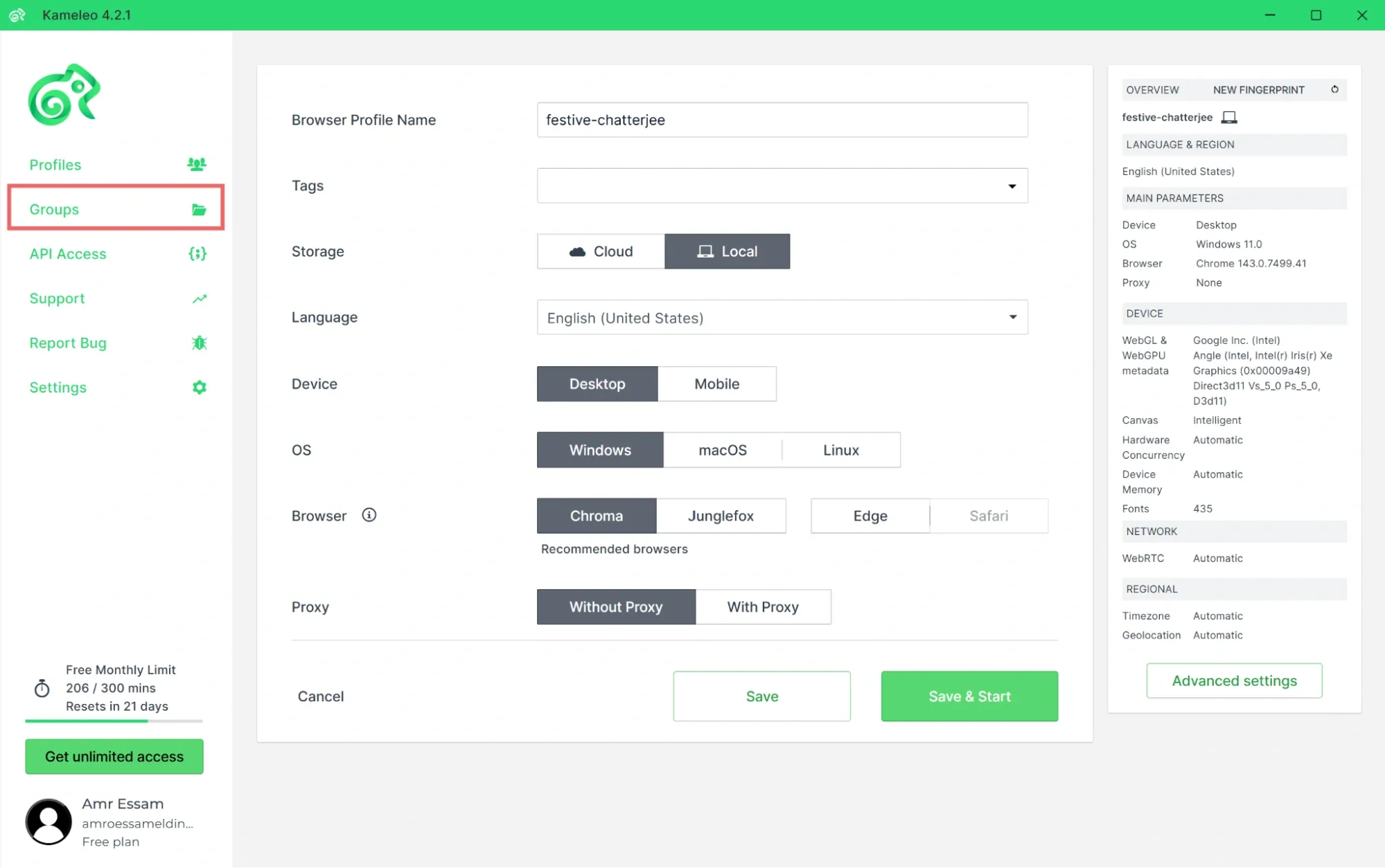 Groups in Kameleo.webp