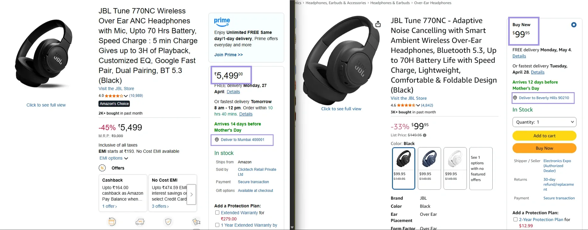 Amazon Pricing and Delivery by Region.webp