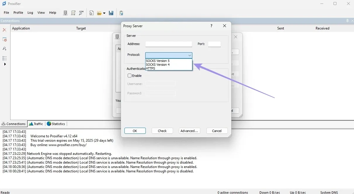 Select Protocol Type.webp