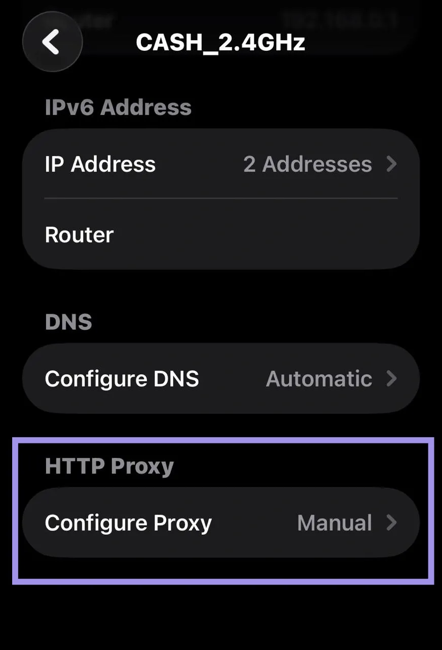 Configure proxy in iOS.webp