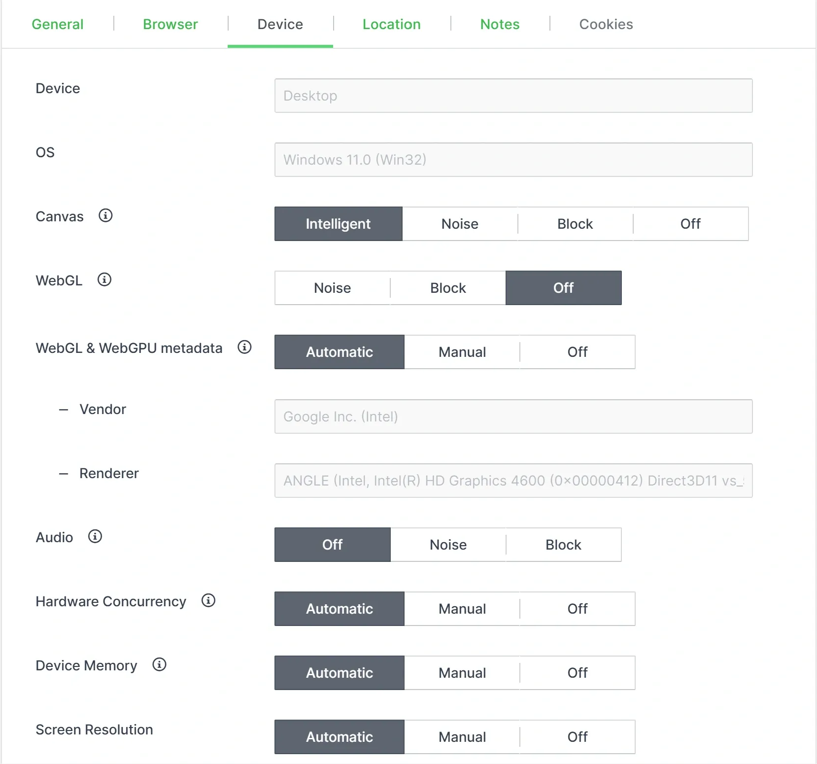 Device settings in Kameleo.webp