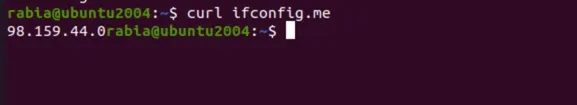 curl results in ubuntu terminal.webp