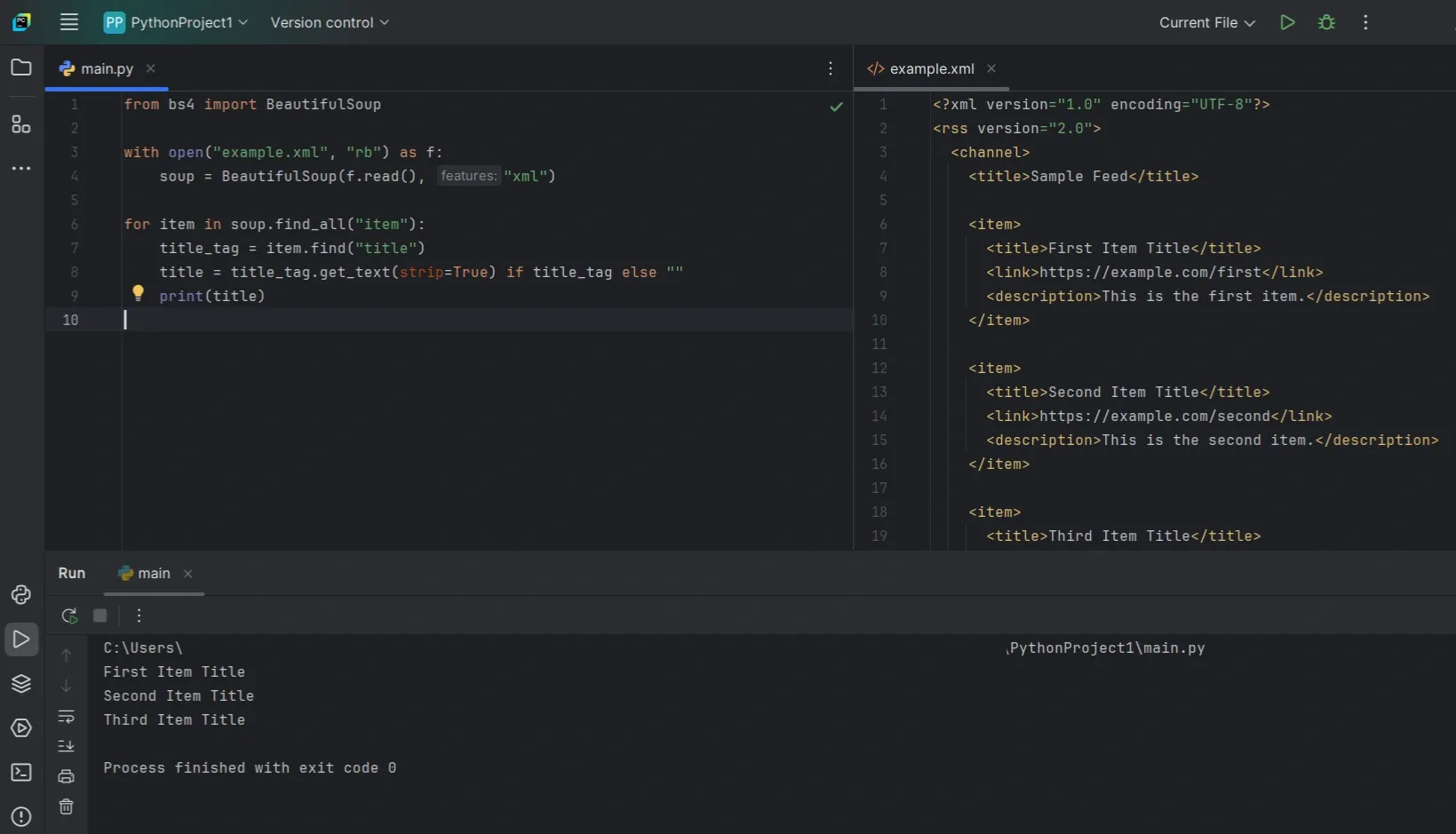 Parse XML With BeautifulSoup.webp
