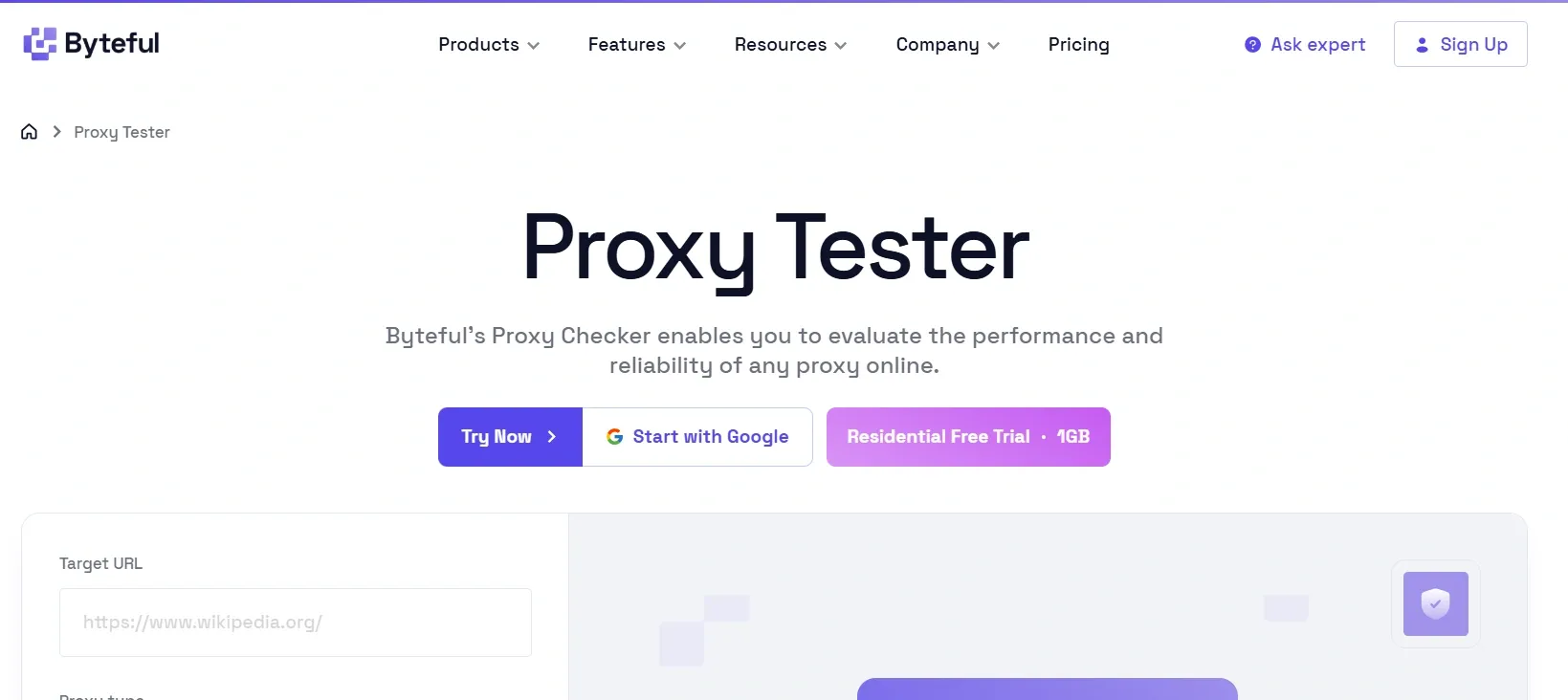 Byteful Proxy Tester tool.webp
