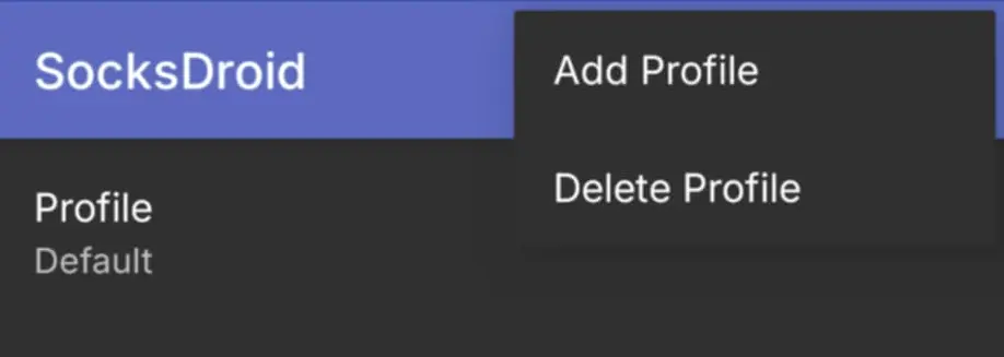 Tap on Add profile.webp