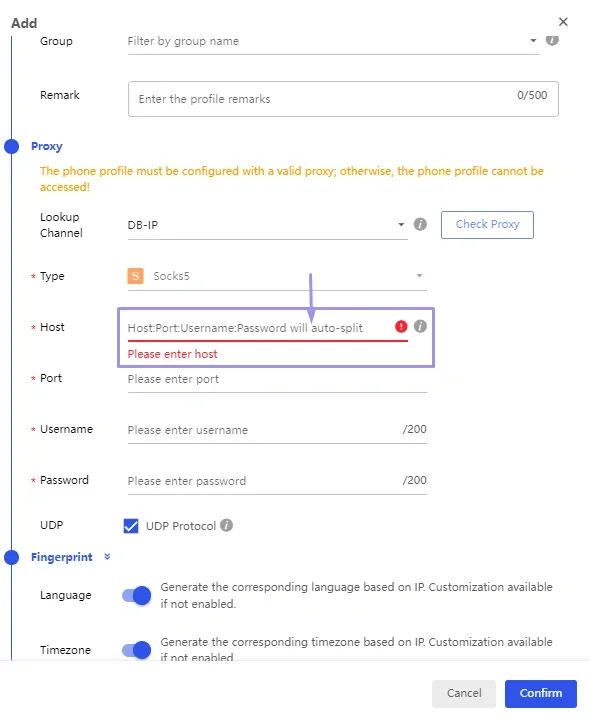 Auto split feature in BitBrowser.webp